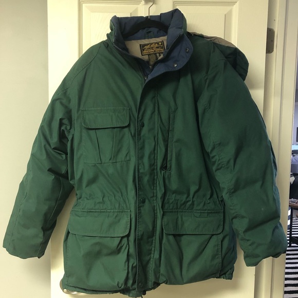 Eddie Bauer Goose Down Parka Large 